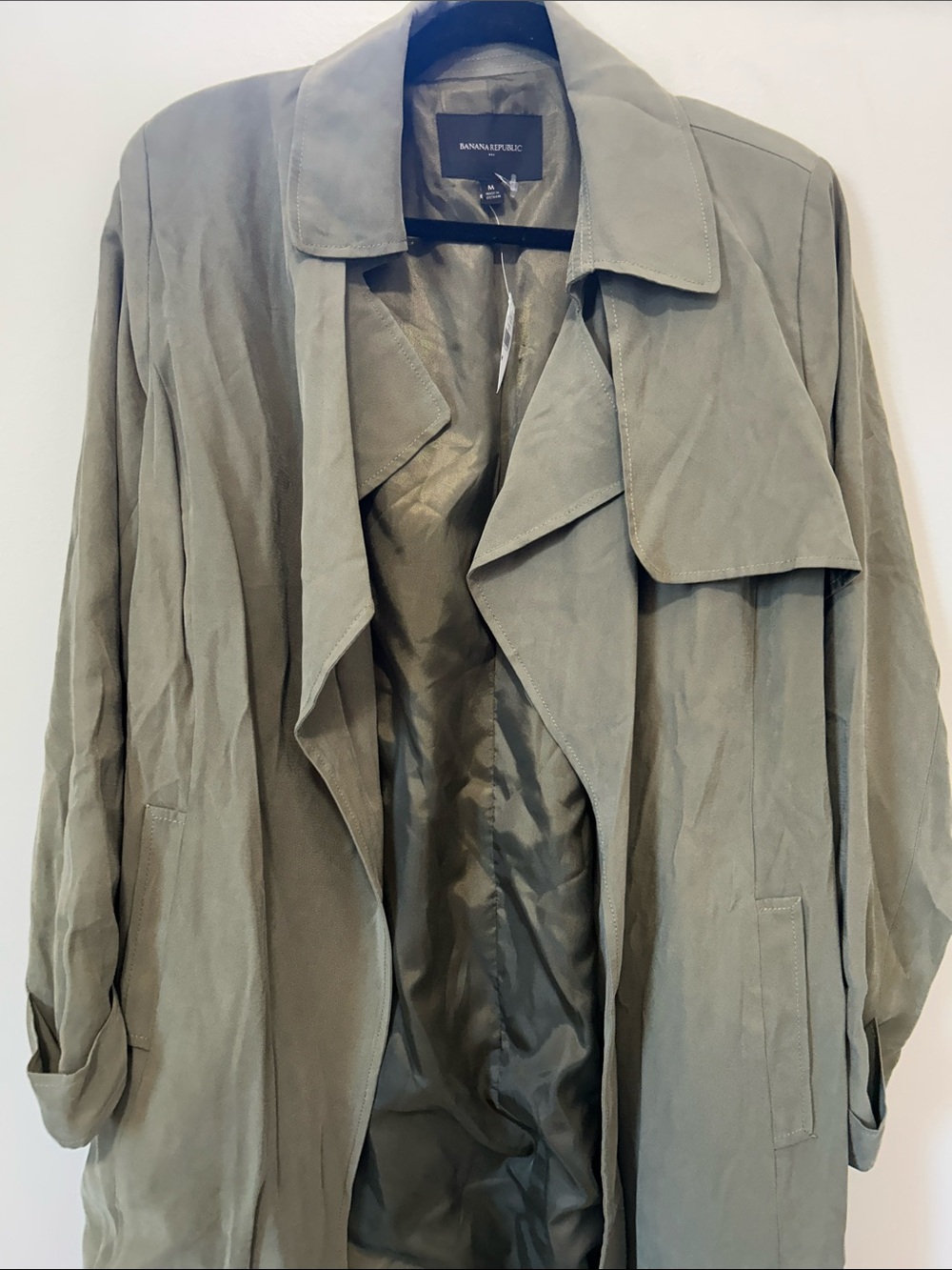 Banana republic trench jacket